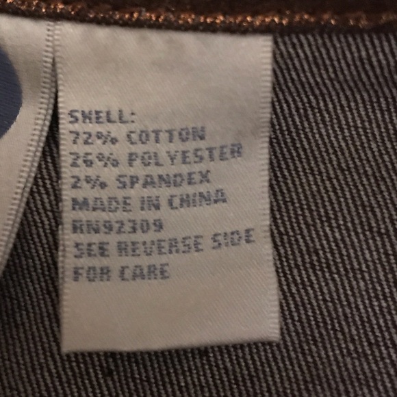 New DG2 by Diane Gilman Shimmering Copper Utility Jacket - Picture 7 of 8